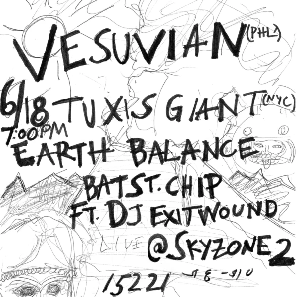 Vesuvian (PHL) / Tuxis Giant (NYC) / Bat St Chip / Earth Balance
