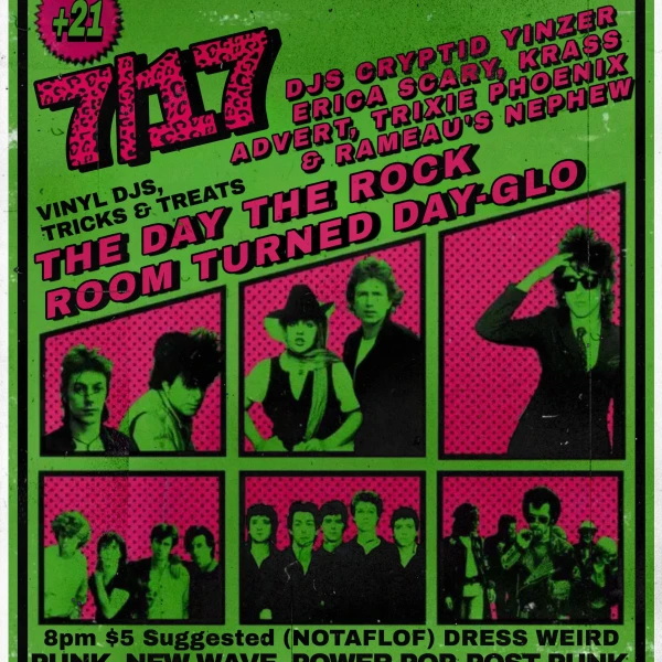 The Day The Rock Room Turned Day-Glo