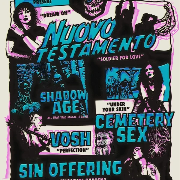 Skull Fest and Play Alone Records Present: Nuovo Testamento, Shadow Age, Cemetery Sex, Vosh, Sin Offering