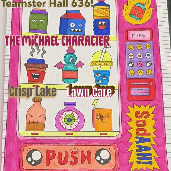 The Michael Character, Crisp Lake, Lawn Care at Teamster Hall 636