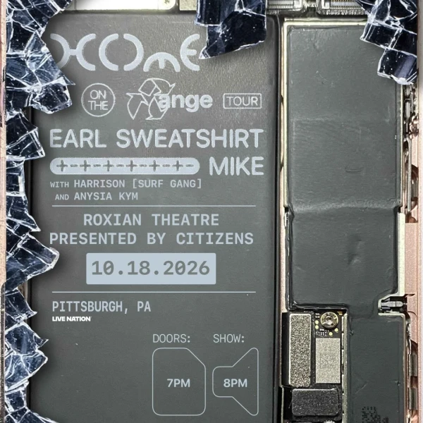Earl Sweatshirt & MIKE - On The Orange Tour