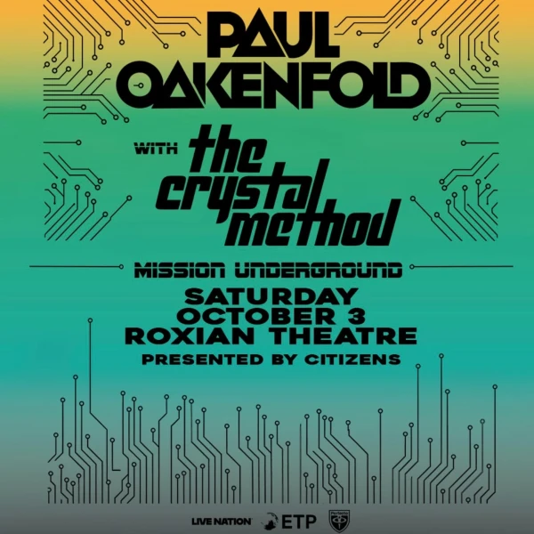 Paul Oakenfold with The Crystal Method