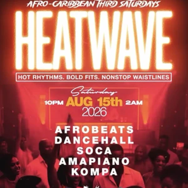 Heatwave: Afro-Caribbean Third Saturdays