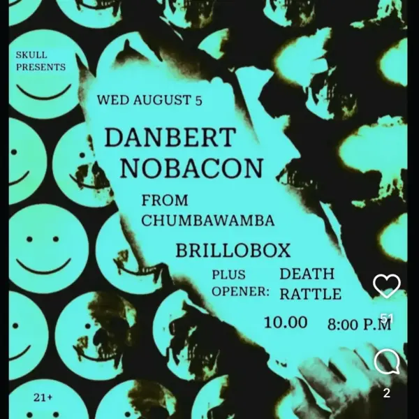 Danbert Nobacon from Chumbawamba