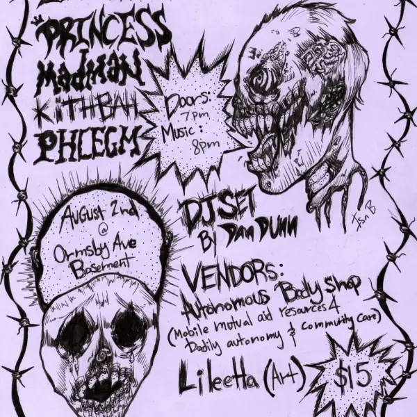 222 Ormsby Benefit Show