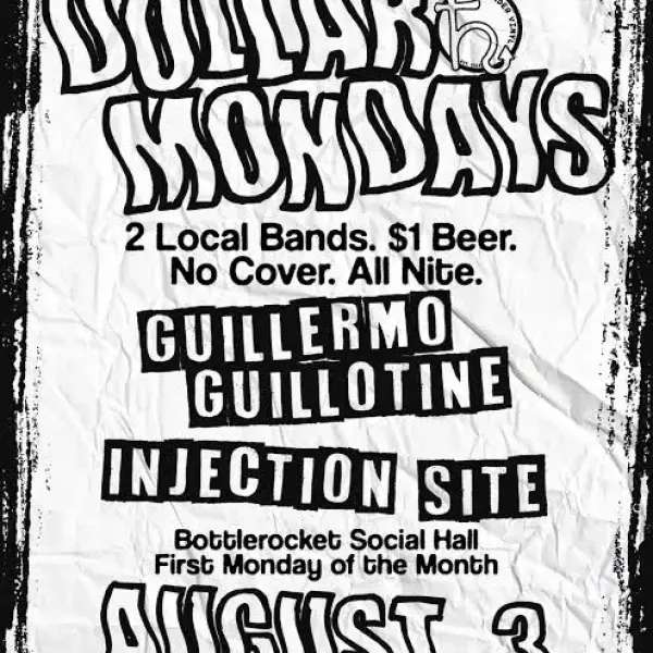 Dollar Monday: Guillermo Guillotine / Injection Site