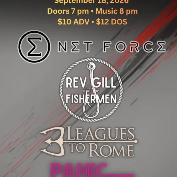 Net Force / Rev Gill and the Fisherman / Leagues to Rome / Panic Landing