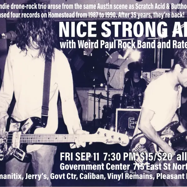 Nice Strong Arm / Weird Paul Rock Band / Super Bat Man