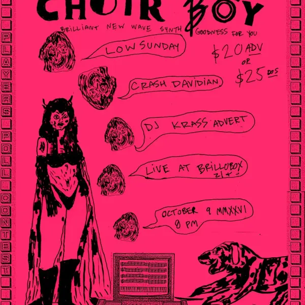 Choir Boy w/ Low Sunday, Crash Davidian