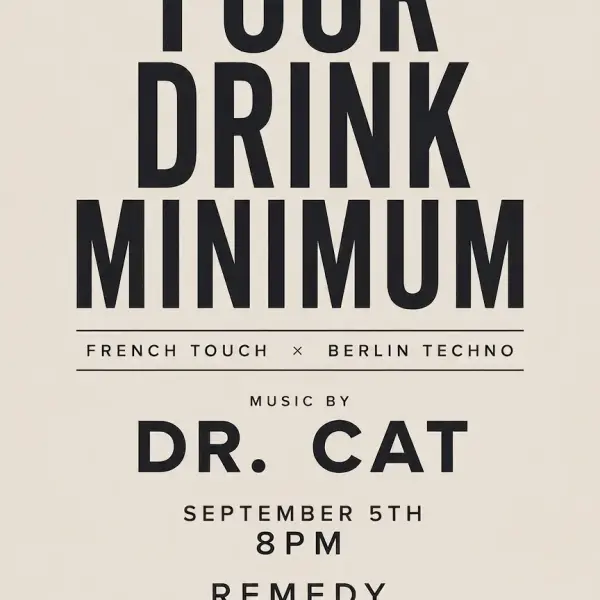 FOUR DRINK MINIMUM :: DR. CAT
