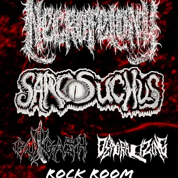 NecroFelony, Sarcosuchus, Gutgash & Demoralizing