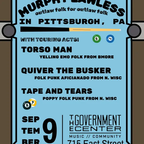 Murphy Lawless / Torso Man / Quiver the Busker / Tape and Tears