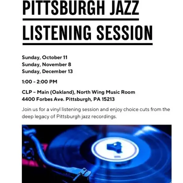 Pittsburgh Jazz Listening Session