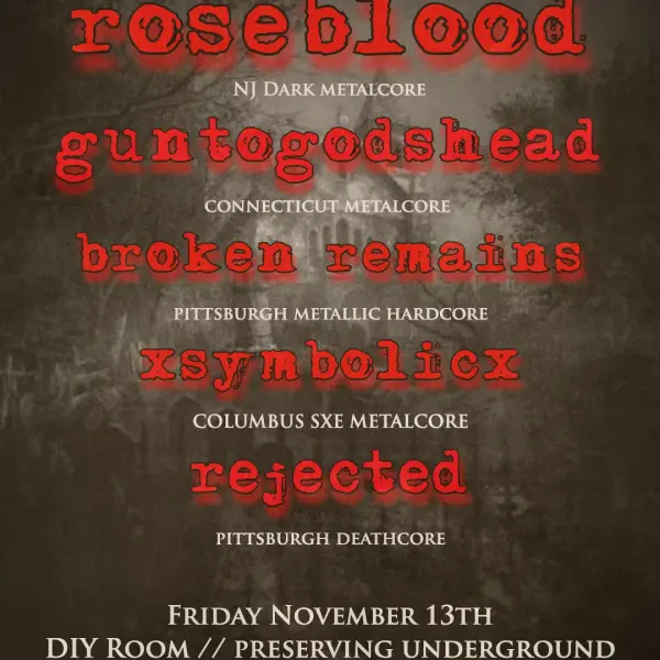 Roseblood at Preserving Underground