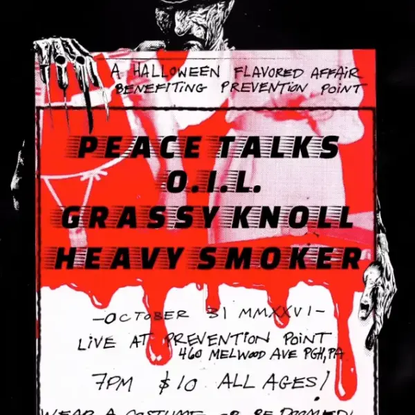 Peace Talks, O.I.L., Grassy Knoll, and Heavy Smoker