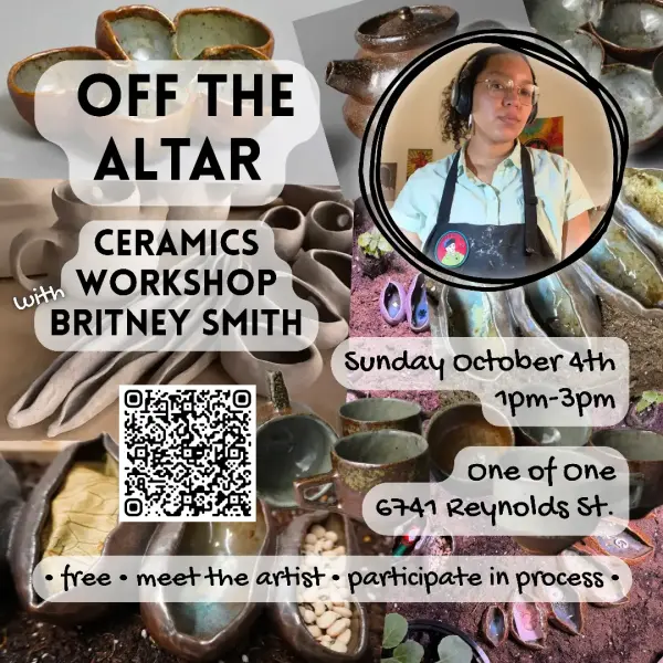 Off the Altar: Ceramics Workshop