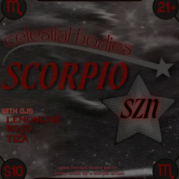 Celestial Bodies: Scorpio SZN