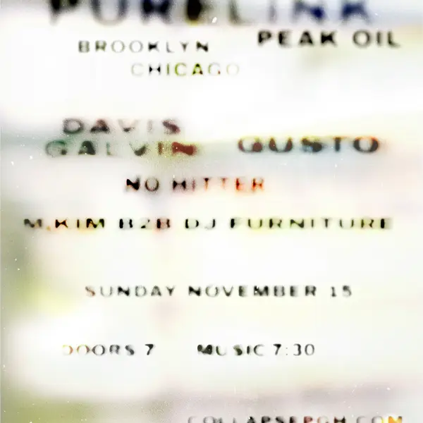 Purelink / Davis Galvin / Gusto / No Hitter / m.Kim b2b DJ Furniture