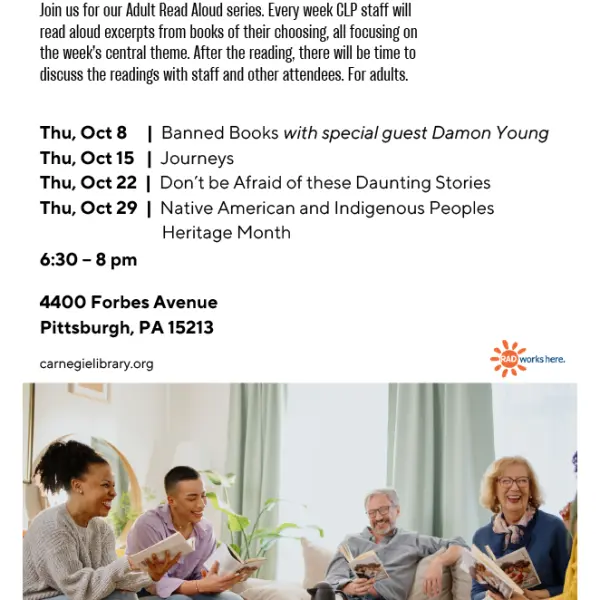 Adult Read Aloud - Daunting Novels