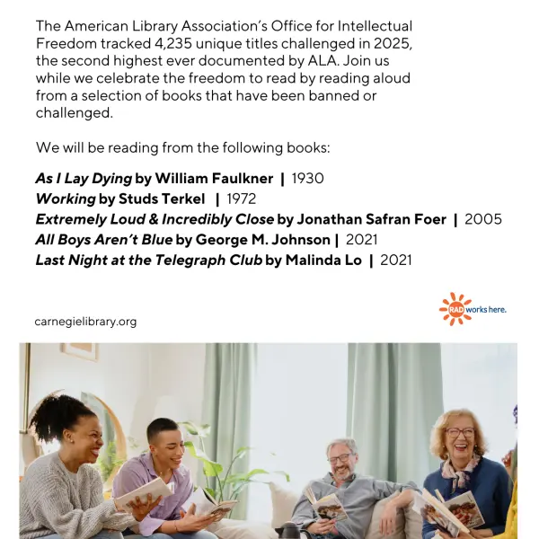 Adult Read Aloud - Banned Books