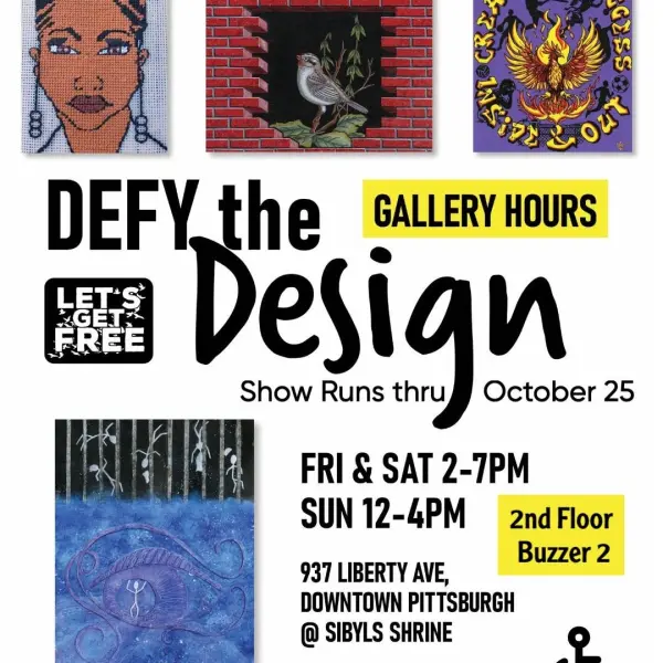 Defy the Design Gallery Hours (10/10)