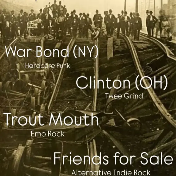 Clinton / Horsesitter / Fishgills / War Bond