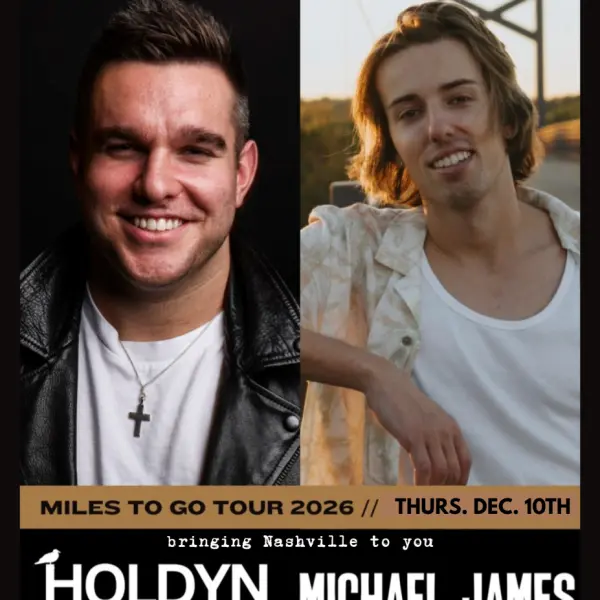 Mile To Go Tour 2026 with Holdyn Barder & Michael James