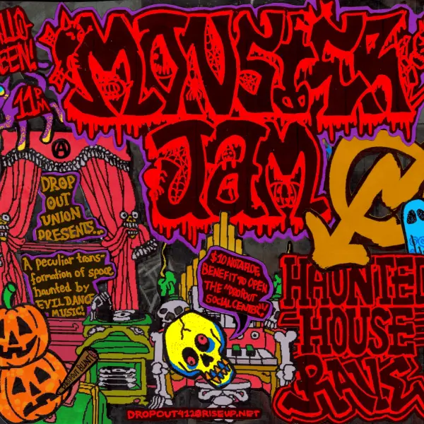 Monster Jam Haunted House Rave
